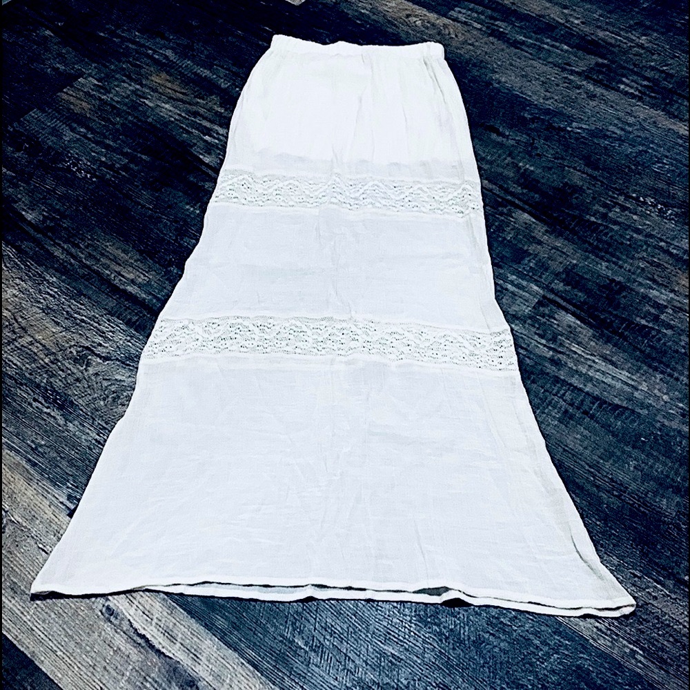 Poetry Ivory Maxi Skirt
